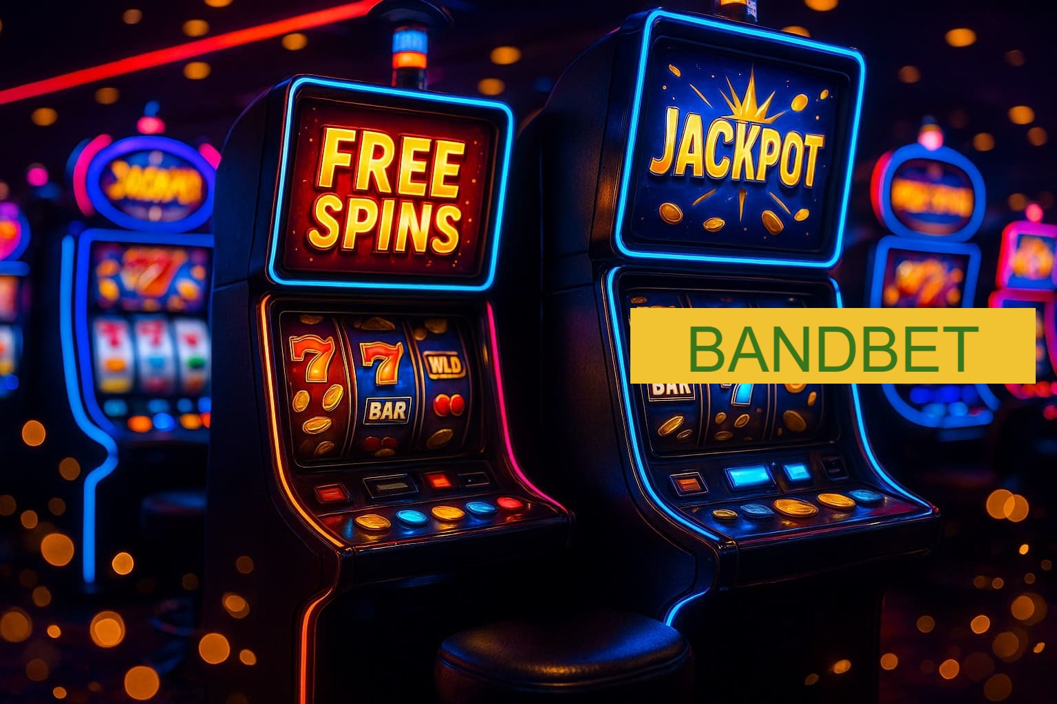 Diversos jogos de caça-níqueis