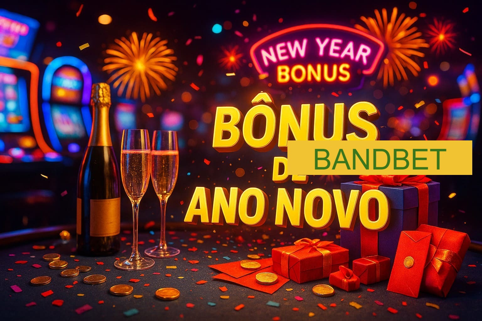 Promoções de Ano Novo no BANDBET
